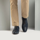 Styled On-Foot Perspective Demonstrating Ankle Fit & Silhouette on Model