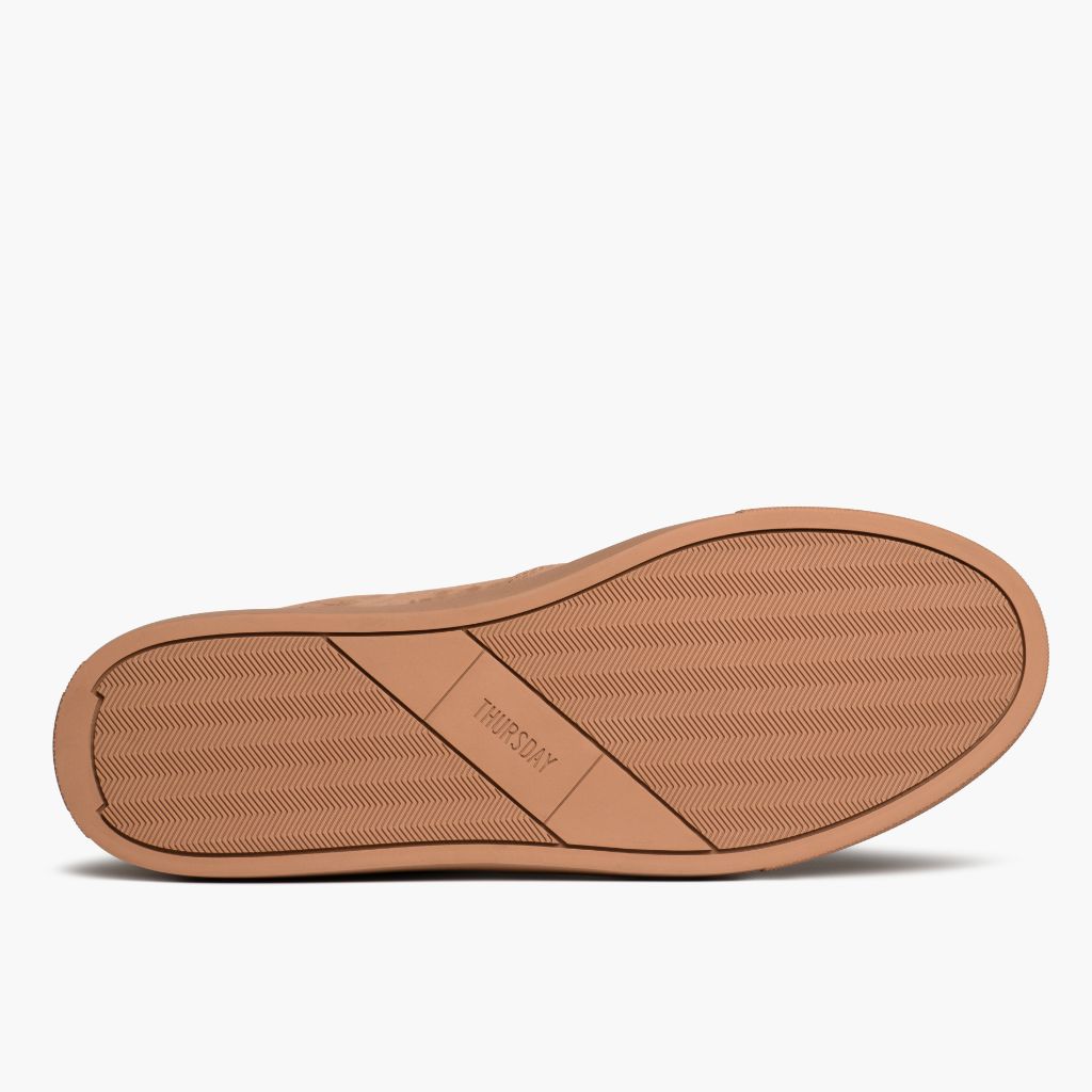 High-Traction Rubber Outsole & Lug Tread Pattern on Court Clay Zapatillas de cuero para Hombre