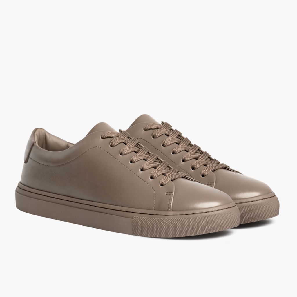 Encore Forest Leather Sneakers in Classic Full-Grain Leather - Vista de perfil | Comprar online