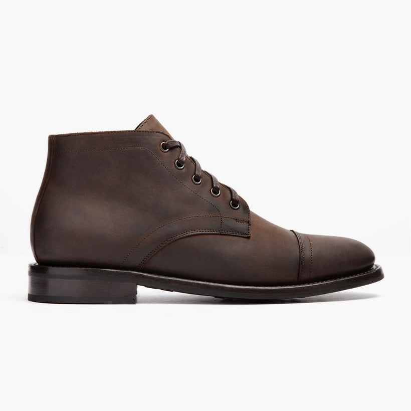 Cadet Tobacco Leather Boots para Hombre
