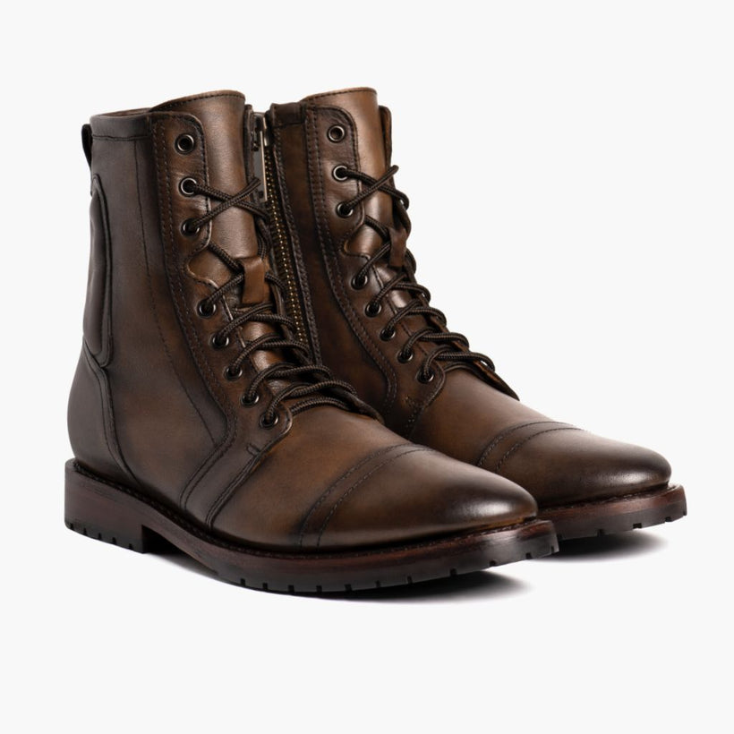 Casa Moto Anejo Leather Boots para Hombre