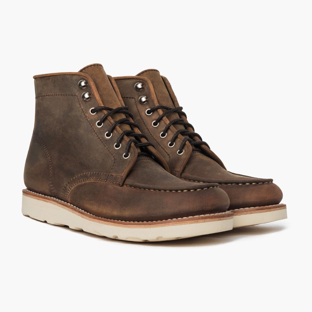 Diplomat Cobre Quemado Botas de cuero para Hombre in Classic Full-Grain Leather - Vista de perfil | Comprar online
