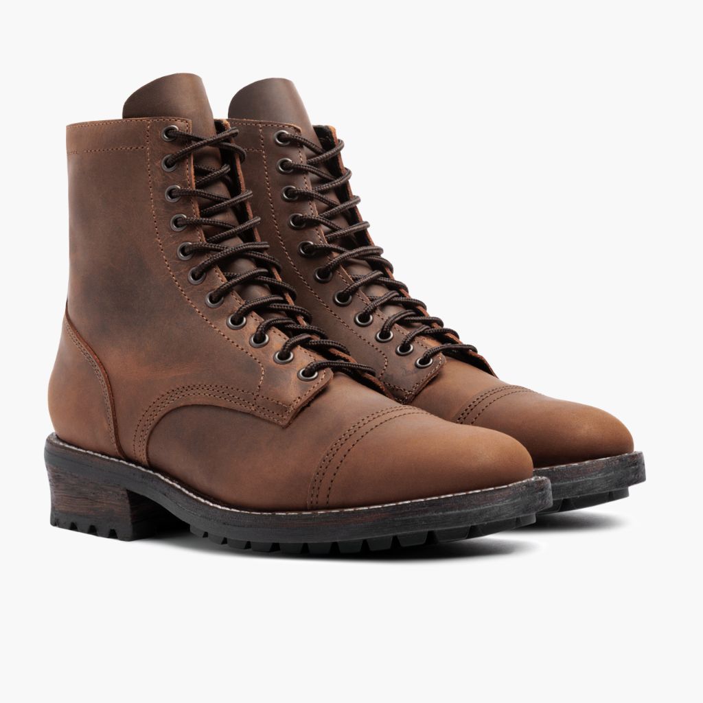 Logger Adobe de Arizona Botas de cuero para Hombre in Classic Full-Grain Leather - Vista de perfil | Comprar online