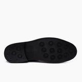 High-Traction Rubber Outsole & Lug Tread Pattern on Scout Brown Leather Boots For Men