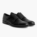 Saint Negro Mocasines de cuero para Hombre