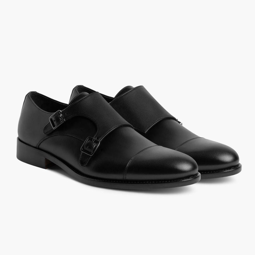 Saint Negro Mocasines de cuero para Hombre
