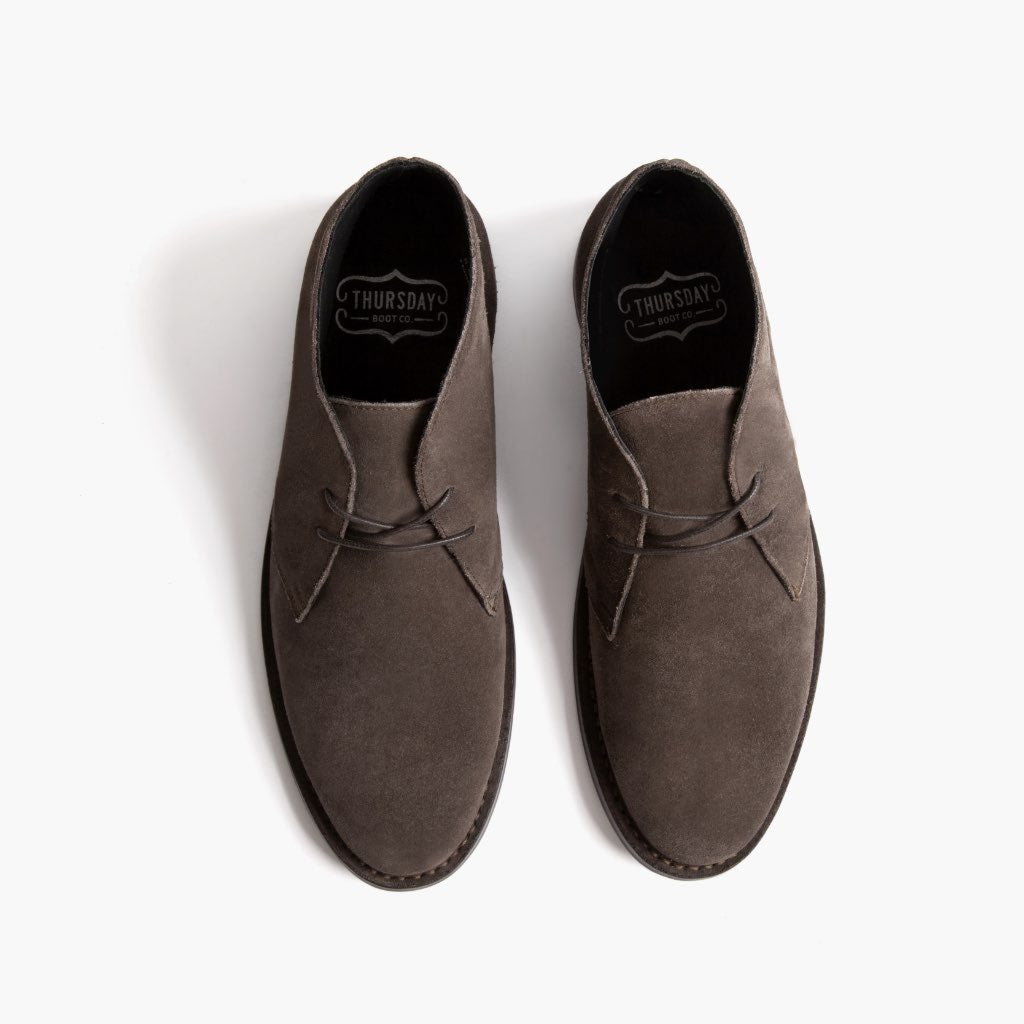Scout Ash Botas de cuero para Hombre For Men - Contrafuerte de talón reforzado y doble costura de precisión