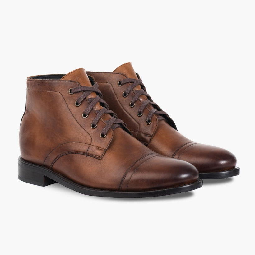 Cadet Walnut Leather Boots para Hombre