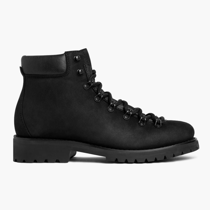 Commander Negro Mate Botas de cuero para Hombre