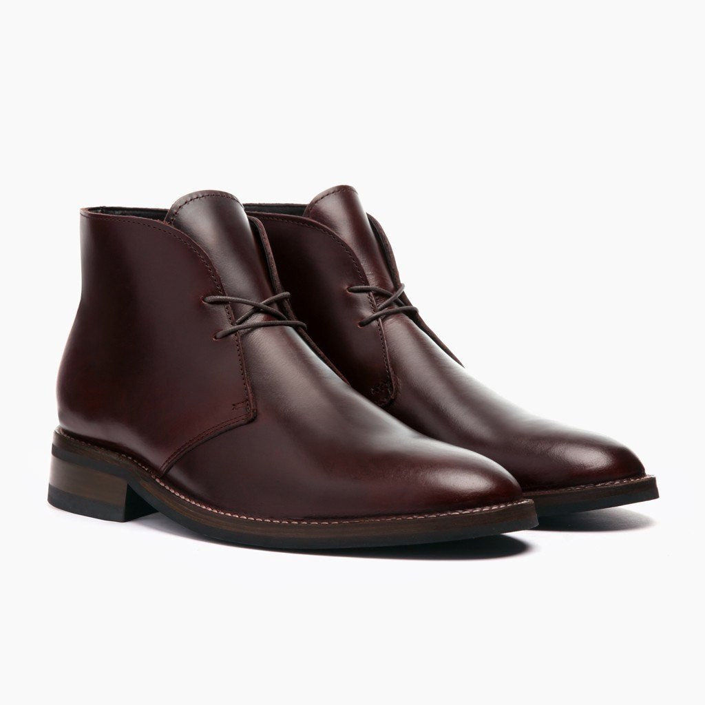 Scout Marrón Botas de cuero para Hombre For Men in Brown Full-Grain Leather - Vista de perfil | Comprar online
