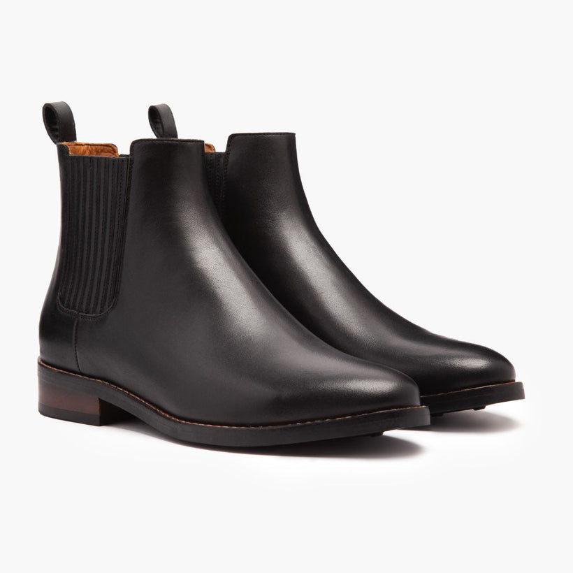 Dreamer Negro Botas de cuero para Mujer