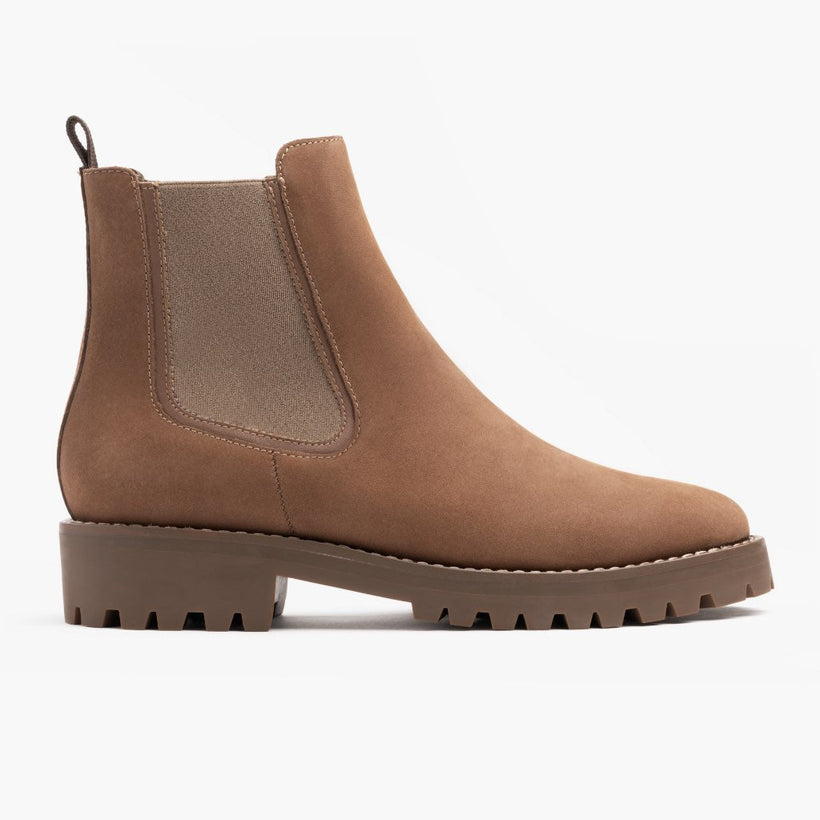 Legend Pebble Leather Boots in Classic Full-Grain Leather - Lateral Side Profile View | Buy Online