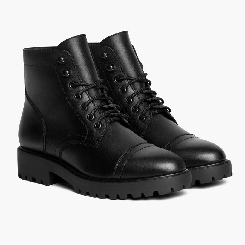 Captain Negro (StormKing® Edition) Leather Boots para Mujer