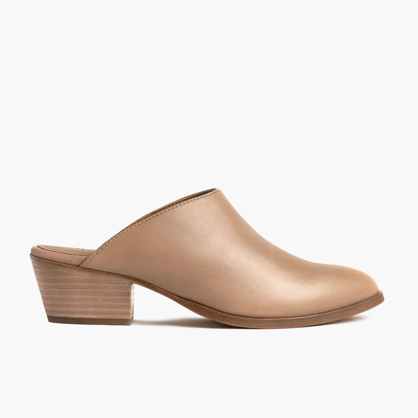 Breeze Milk Coffee Botas de cuero para Mujer