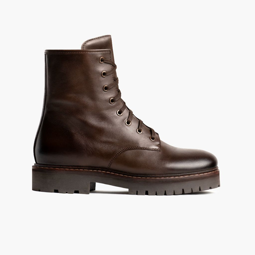Combat Java Botas de cuero para Mujer