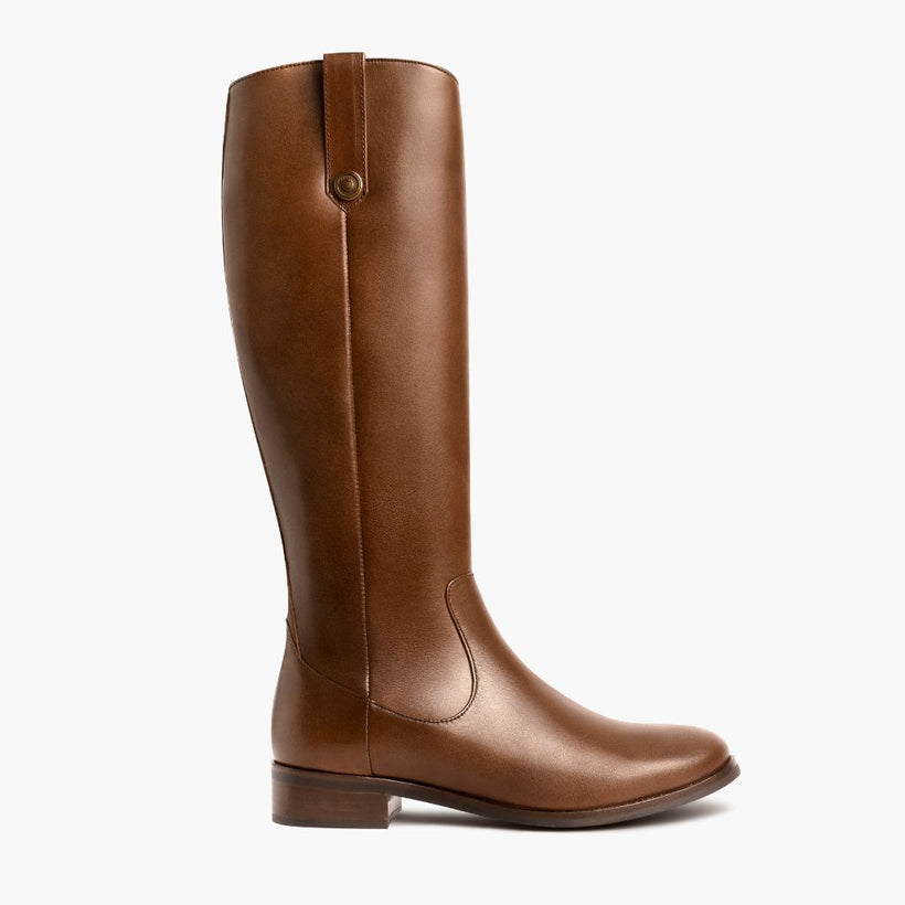 Crown Cuero Leather Boots para Mujer