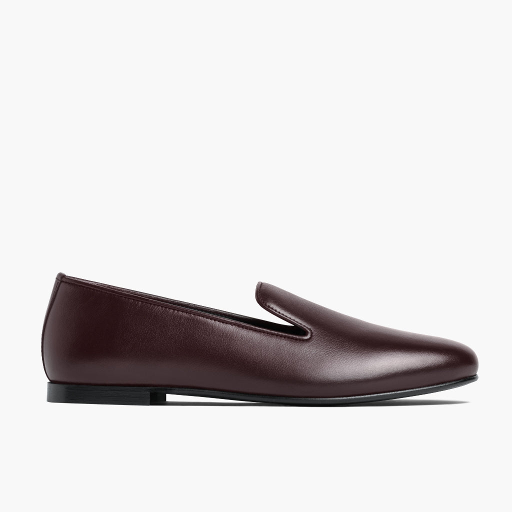 Burgundy Full-Grain leather Boots - Construcción cosida Goodyear y puntera delantera