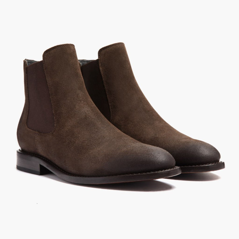 Cavalier Dark Marrón Leather Boots para Hombre
