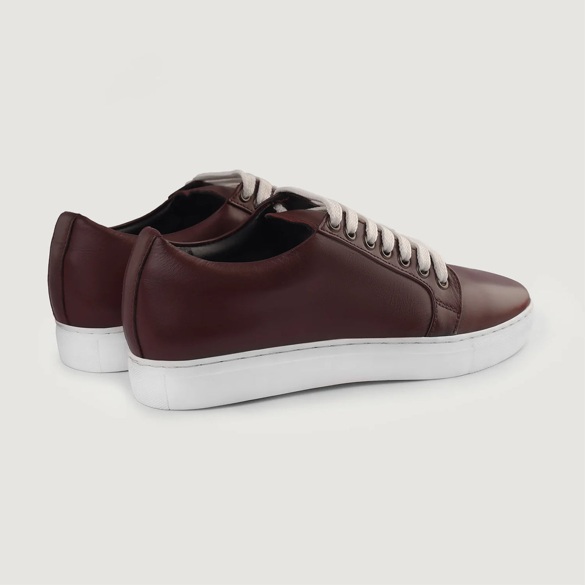 Orlaven Murphy Low Top Granate Zapatillas de cuero para Hombre footwear image 10