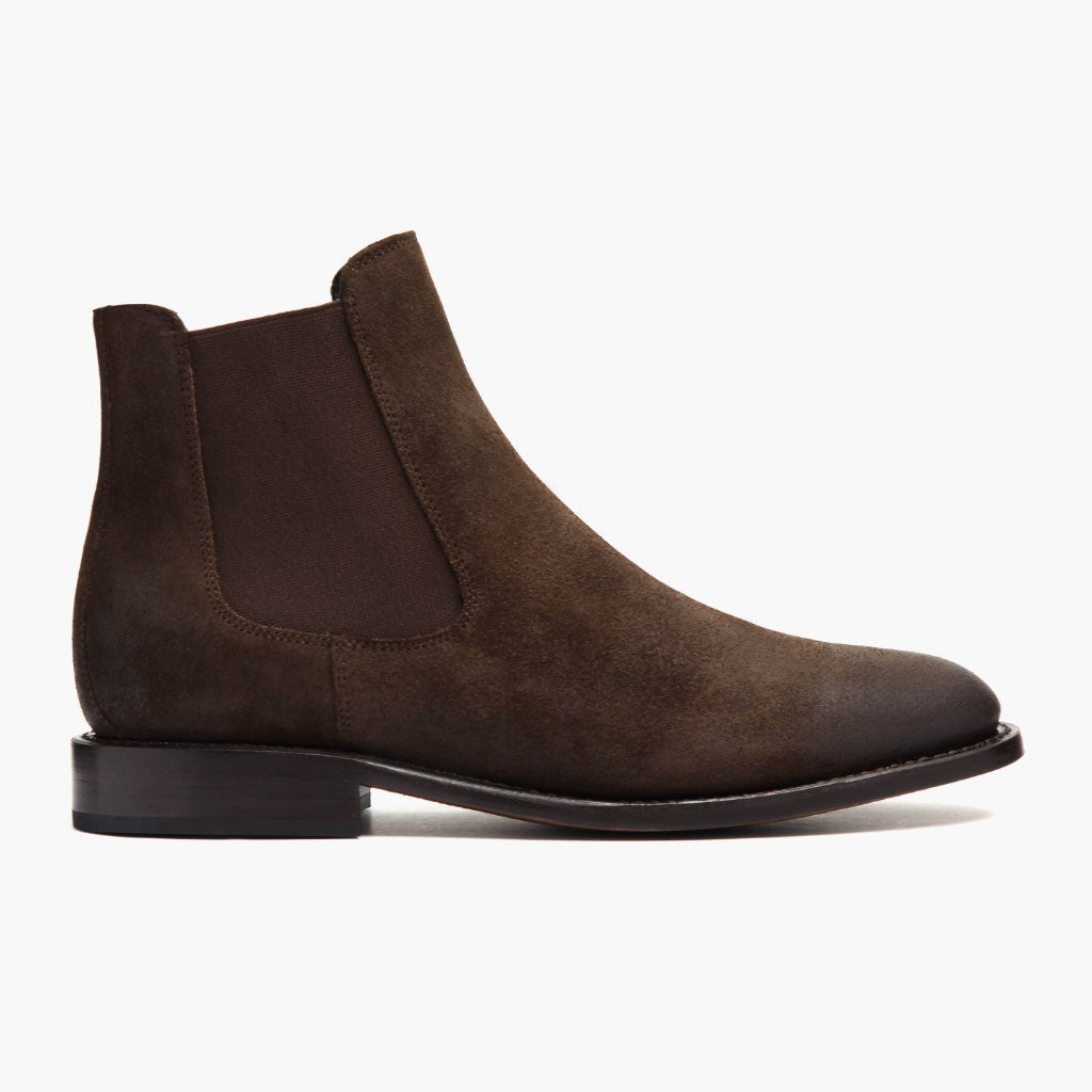 Dark Brown Full-Grain leather Boots - Construcción cosida Goodyear y puntera delantera