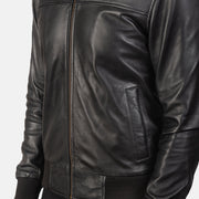 Vista interior Showing Quilted Polyester Lining (Fleece on Collar) &amp; Dos bolsillos interiores