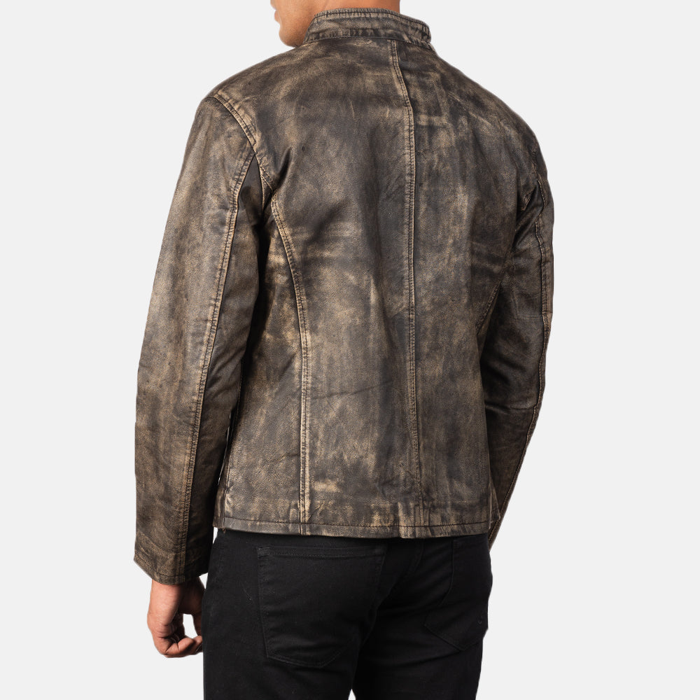 
Alex Chaqueta Biker de Cuero para Hombre – alternate product view 5