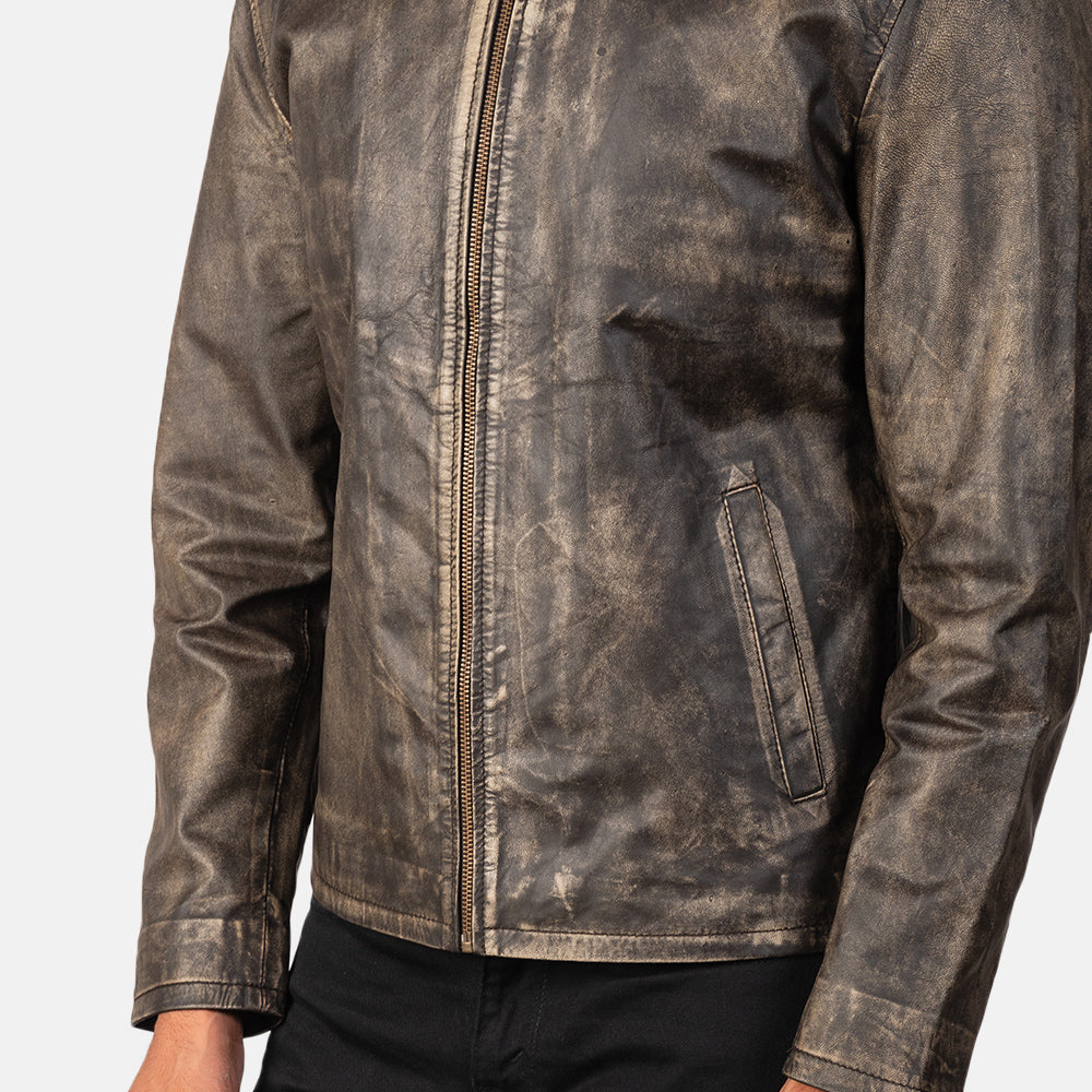 
Alex Chaqueta Biker de Cuero para Hombre – alternate product view 6