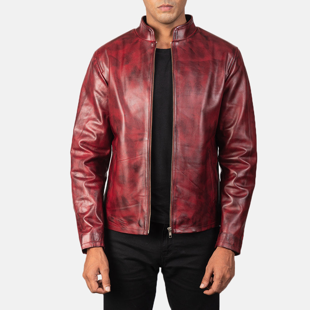 
Alex Chaqueta Biker de Cuero para Hombre – alternate product view 1