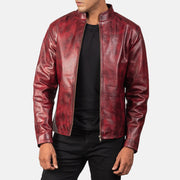 
Alex Chaqueta Biker de Cuero para Hombre – alternate product view 4
