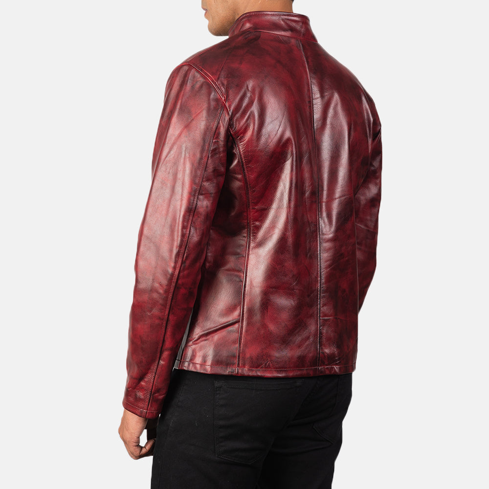 
Alex Chaqueta Biker de Cuero para Hombre – alternate product view 5