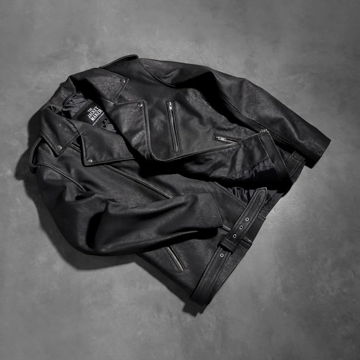 
Allaric Alley Chaqueta Biker de Cuero para Hombre – alternate product view 7