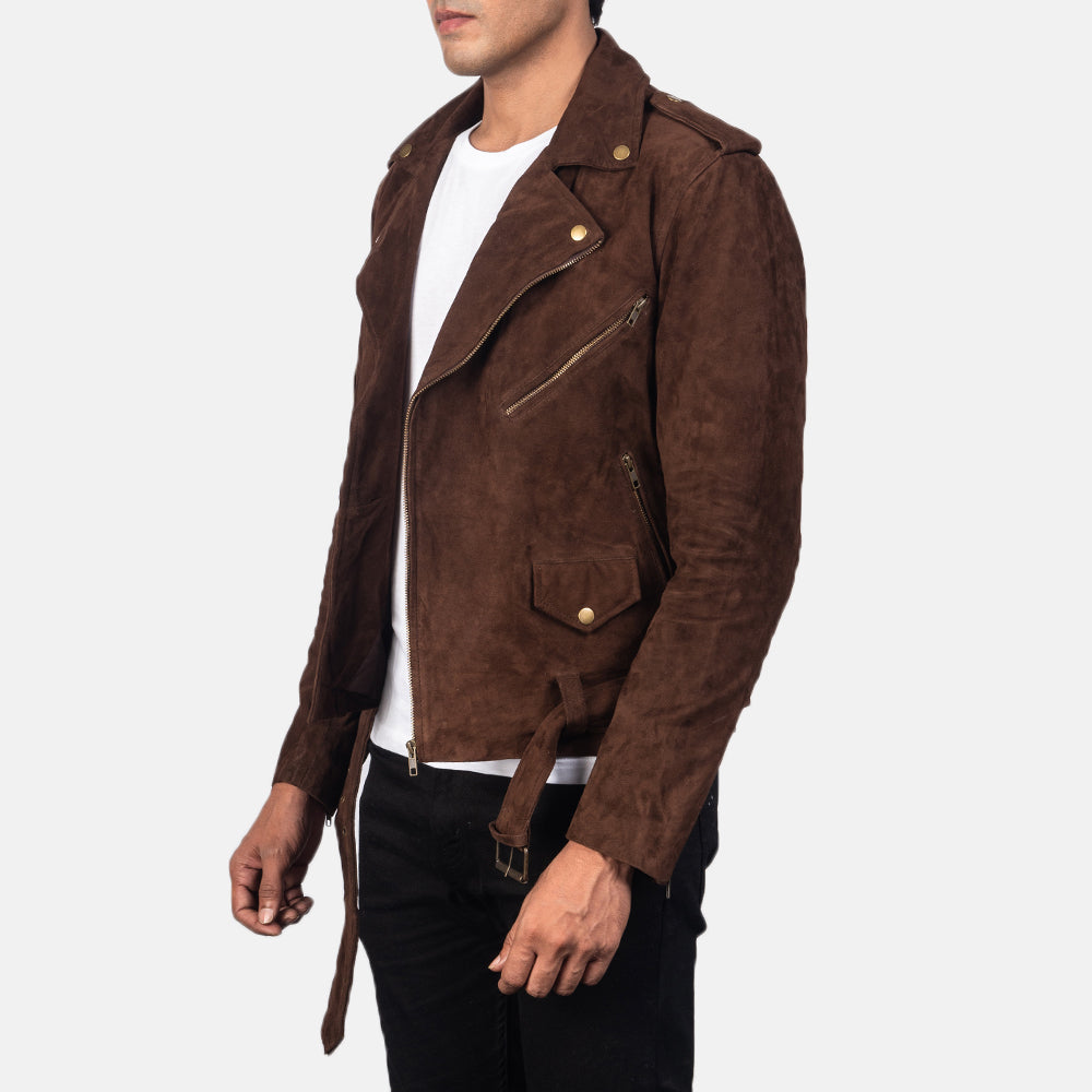 
Allaric Alley Chaqueta Biker de Cuero para Hombre – alternate product view 3