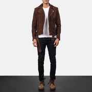 
Allaric Alley Chaqueta Biker de Cuero para Hombre – alternate product view 4