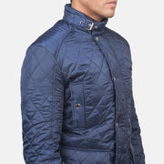 Vista interior Showing Quilted Polyester Lining &amp; Dos bolsillos interiores