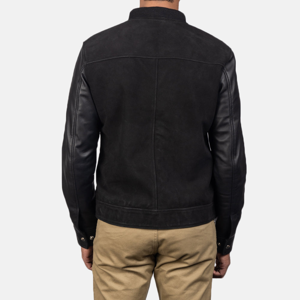 
Authentic Goatskin Suede with Suede Finish Grain Texture & Heavy-Duty Seam Stitching Detail