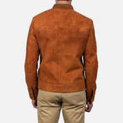
Blain Marrón Chaqueta Bomber de Cuero para Hombre – alternate product view 5
