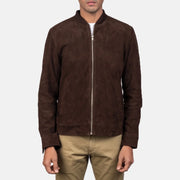 
Blain Marrón Chaqueta Bomber de Cuero para Hombre – alternate product view 4