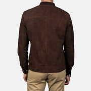 
Blain Marrón Chaqueta Bomber de Cuero para Hombre – alternate product view 5