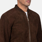 
Blain Marrón Chaqueta Bomber de Cuero para Hombre – alternate product view 6