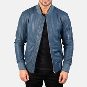 
Bomia MA-1 Chaqueta Bomber de Cuero para Hombre – alternate product view 1