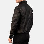 
Bomia MA-1 Chaqueta Bomber de Cuero para Hombre – alternate product view 4