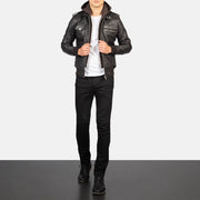 
Bravado Chaqueta Bomber de Cuero para Hombre – alternate product view 3