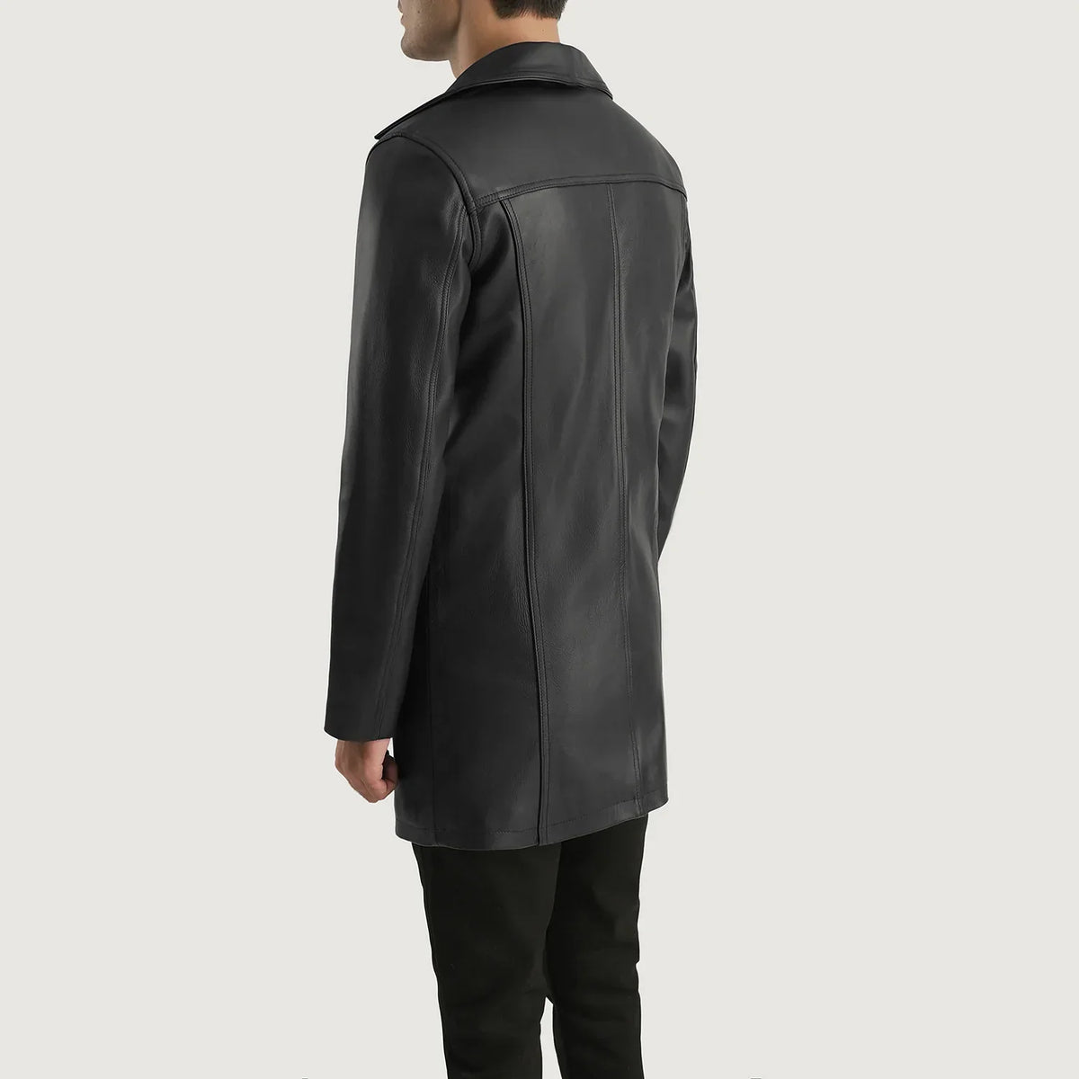 
Authentic Cowhide Leather with Semi-aniline Finish Grain Texture & Heavy-Duty Seam Stitching Detail