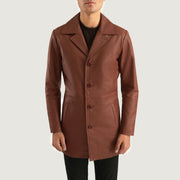 Classmith Abrigo de Cuero para Hombre – Vista alternativa del producto 4