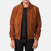 Coffmen Cazadora Bomber de Cuero para Hombre – Vista alternativa del producto 1