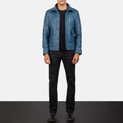 Columbus Cazadora Bomber de Cuero para Hombre – Vista alternativa del producto 3