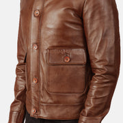 Columbus Cazadora Bomber de Cuero para Hombre – Vista alternativa del producto 6