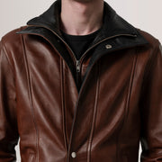 Connor Abrigo de Cuero para Hombre – Vista alternativa del producto 6