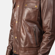 
Darren Chaqueta Biker de Cuero para Hombre – alternate product view 6