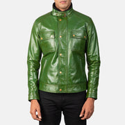 
Darren Chaqueta Biker de Cuero para Hombre – alternate product view 3